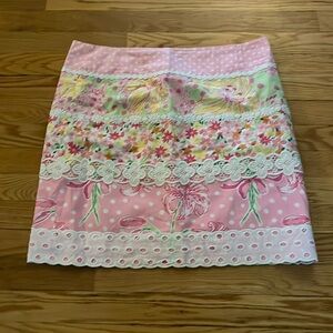 Women’s pink Lilly Pulitzer skirt